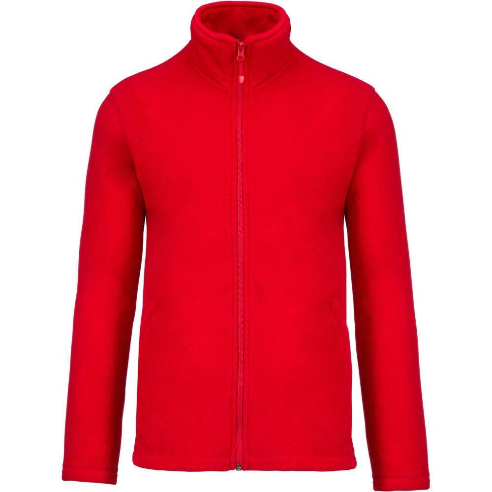 Veste micropolaire zippée Falco Kariban Rouge 3XL-0