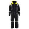 Combinaison Blaklader Hiver imperméable matelassée Noir / Jaune 46