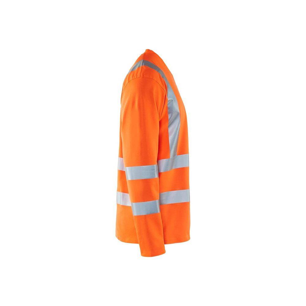 Tee shirt haute visibilité Blaklader manches longues Orange XXL-2