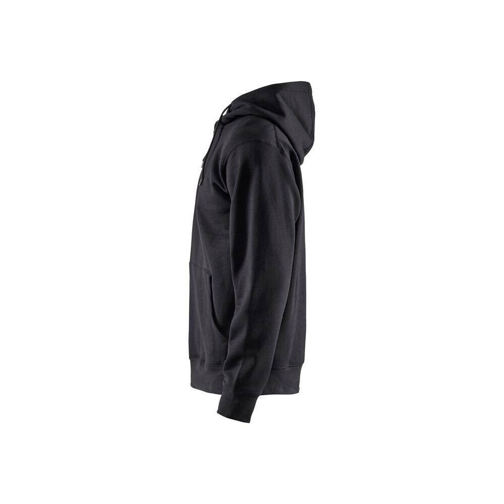 Sweat shirt de travail à capuche Blaklader Noir L-3