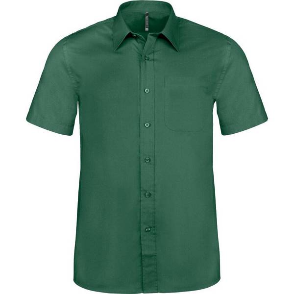 Chemise manches courtes Kariban Vert / Forêt XL