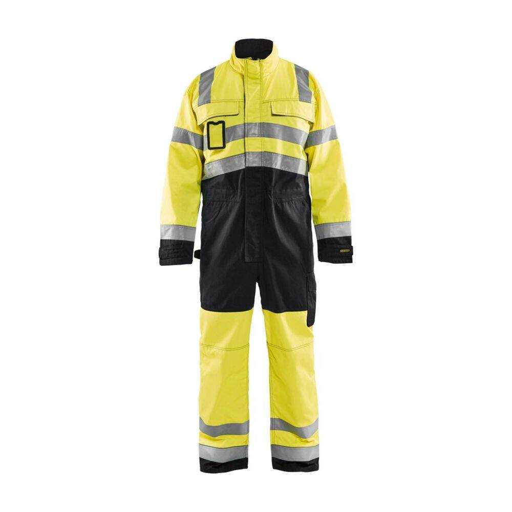 Combinaison haute visibilité Blaklader polycoton Jaune / Noir 52-0