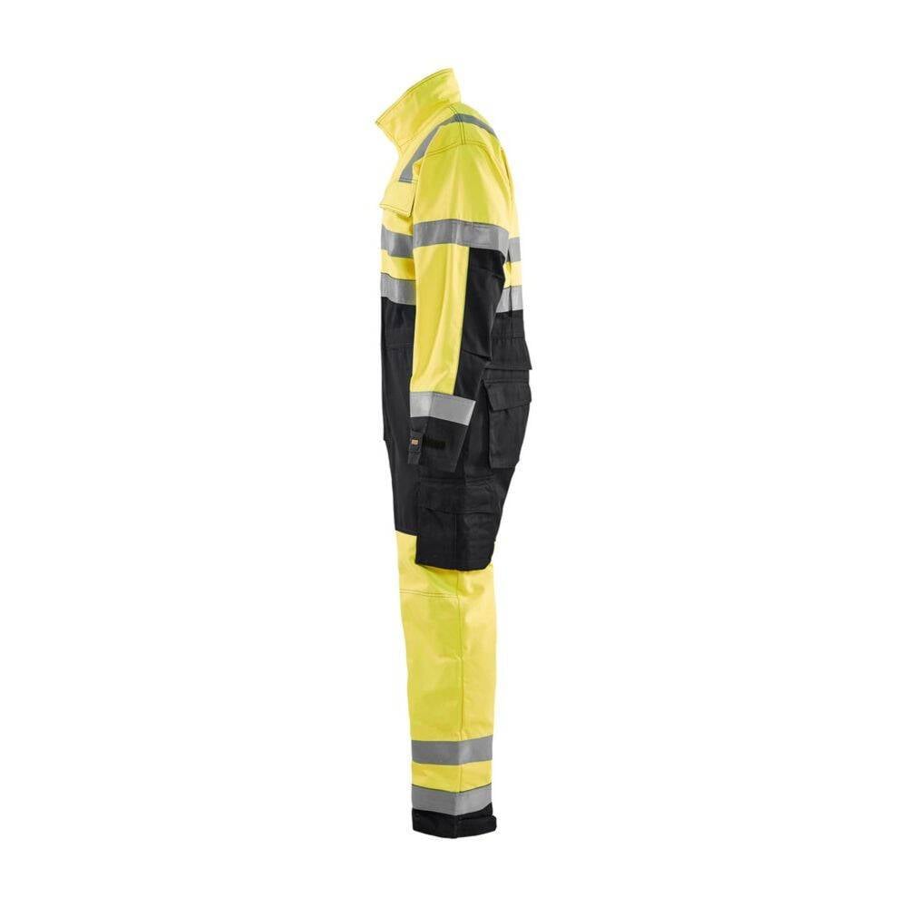 Combinaison haute visibilité Blaklader polycoton Jaune / Noir 52-3