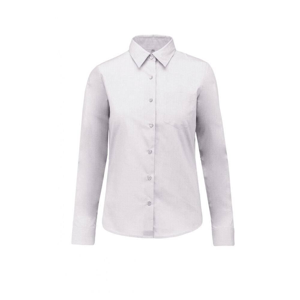 Chemise manches longues pour femme Kariban Blanc XXL-0