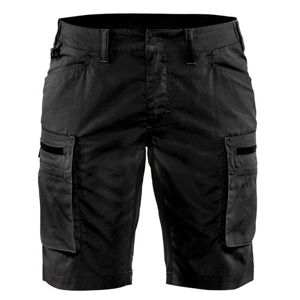 Short de travail femme Blaklader services stretch Noir 36