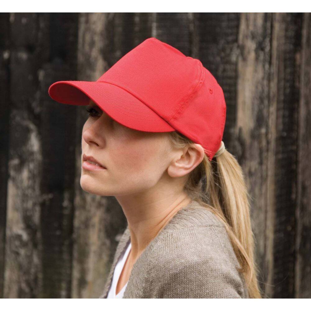 Casquette 100% coton Result Rouge Unique-1