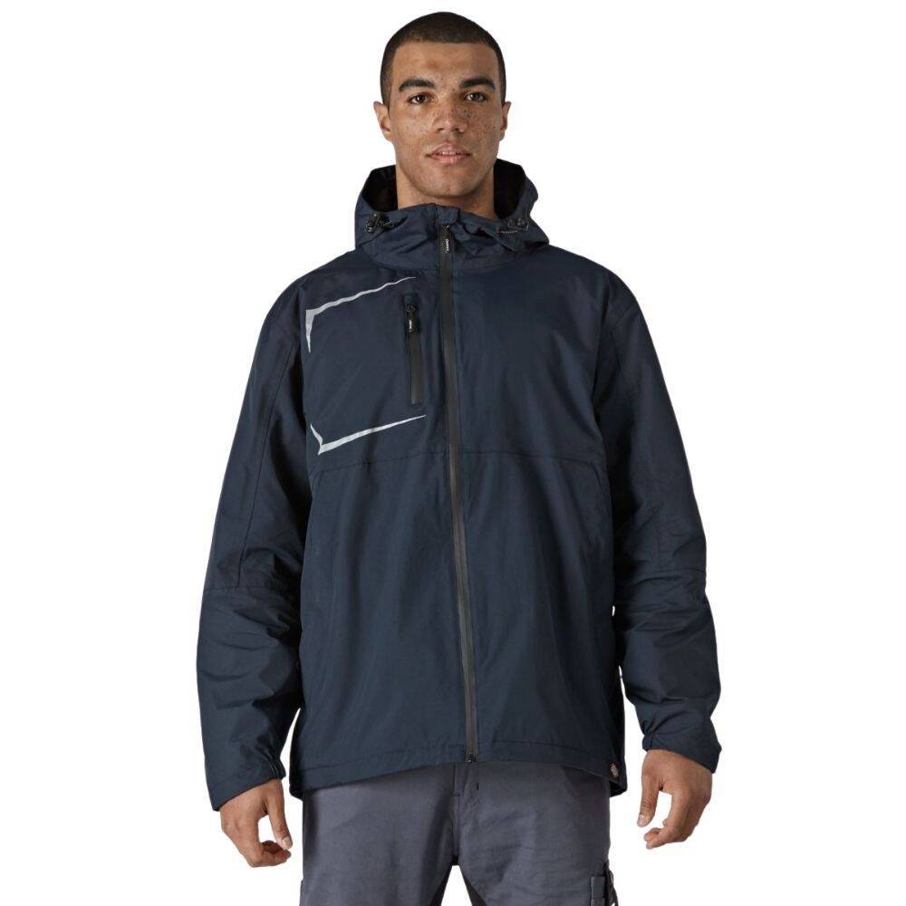 Veste de travail à capuche imperméable respirante Dickies GENERATION Bleu Marine XL-0