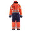 Combinaison haute visibilité imperméable Blaklader Matelassée Orange / Marine 40