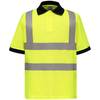 Polo haute visibilité manches courtes Yoko HI VIZ Jaune Fluo XL
