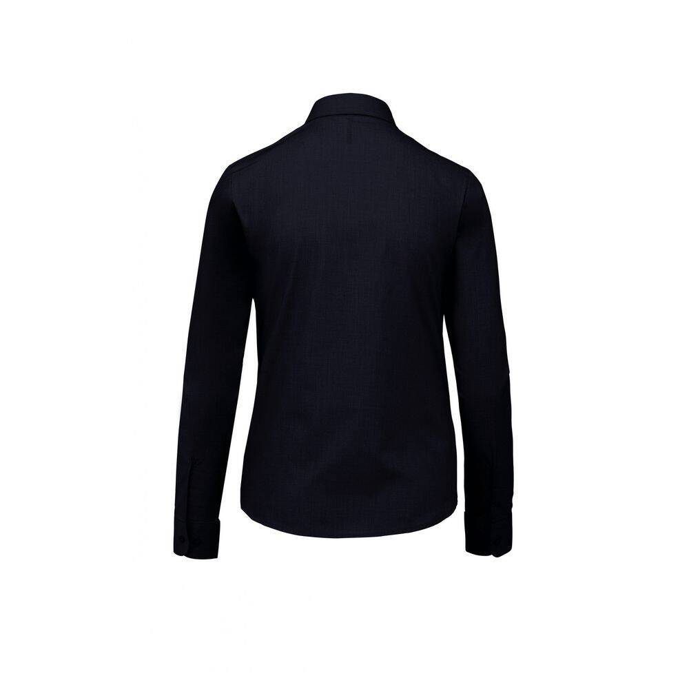 Chemise manches longues pour femme Kariban Marine XXL-1