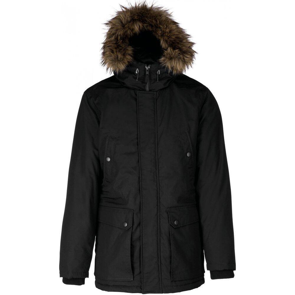Parka grand froid Doublure matelassée Kariban Noir M-0