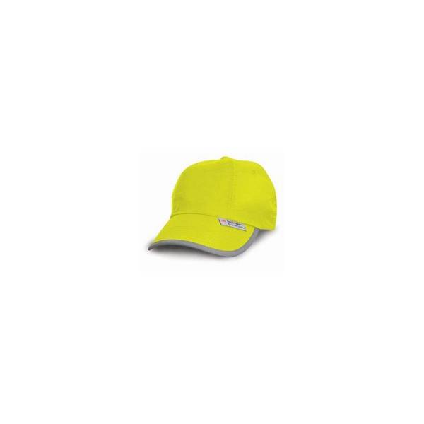 Casquette haute visibilité Result Jaune Unique
