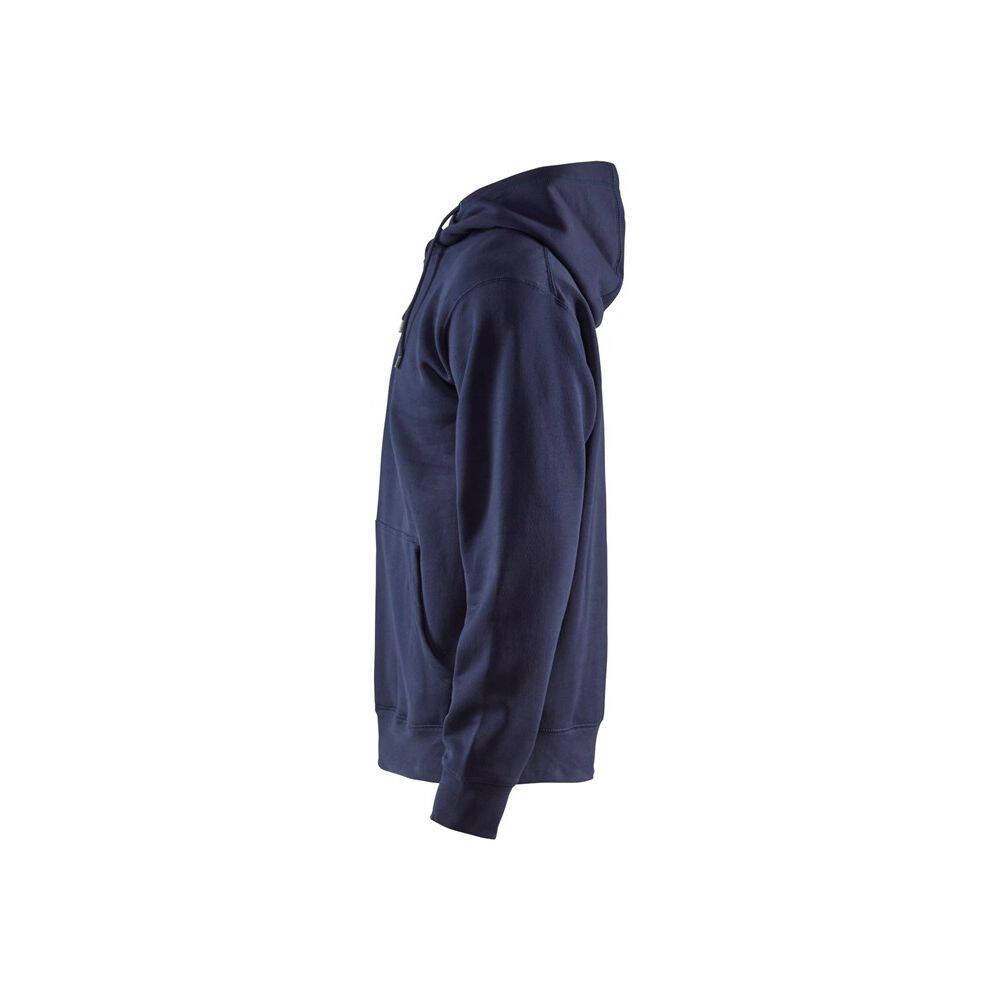 Sweat shirt de travail à capuche Blaklader Marine L-3