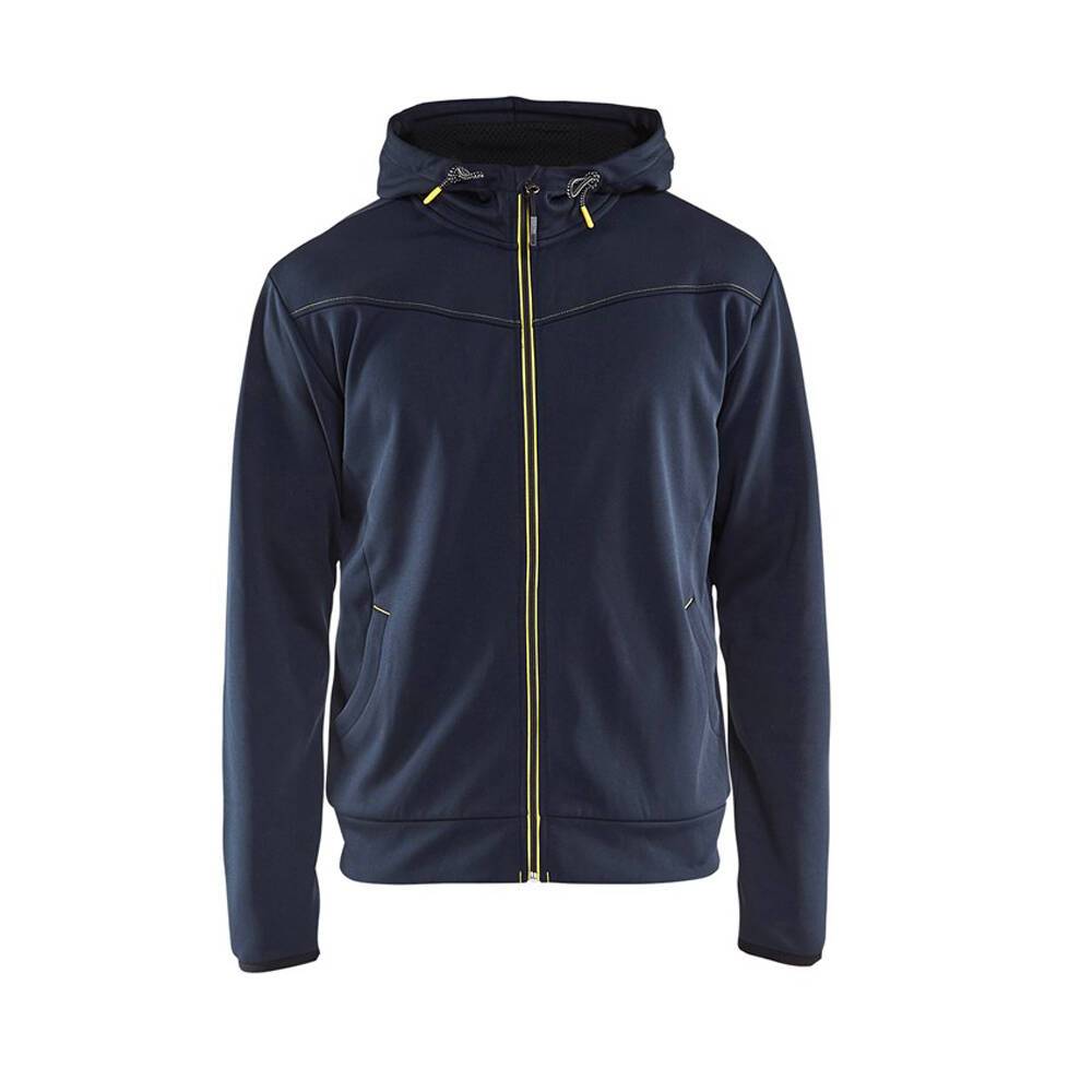 Sweat shirt à capuche Blaklader zippé contrast