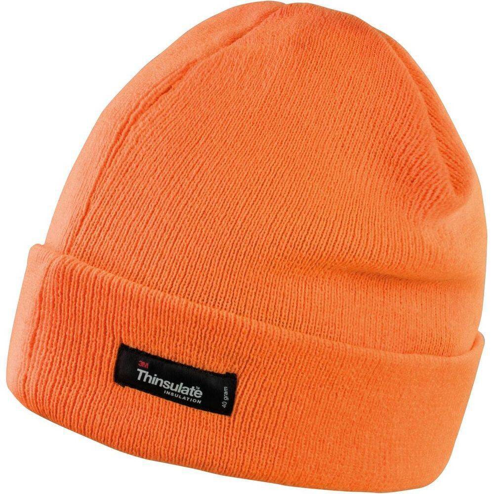 Bonnet de travail léger Thinsulate Result Orange Unique-0