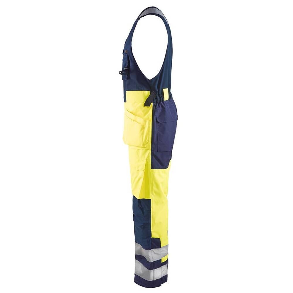 Combinaison imperméable haute visibilité sans manches Blaklader 100% polyester Jaune / Marine 54-2
