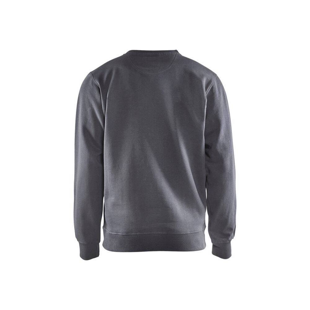 Sweat de travail Blaklader à col rond Gris S-1