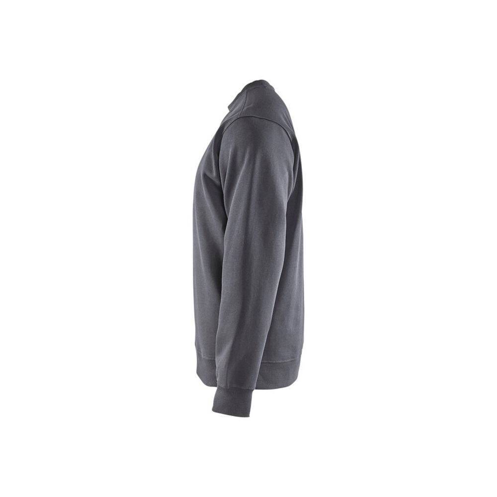 Sweat de travail Blaklader à col rond Gris S-3
