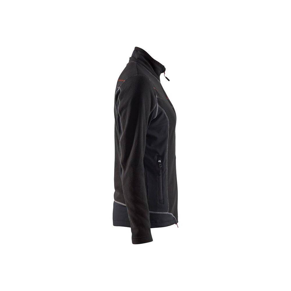 Veste micropolaire Femme Blaklader Noir / Rouge XL-2