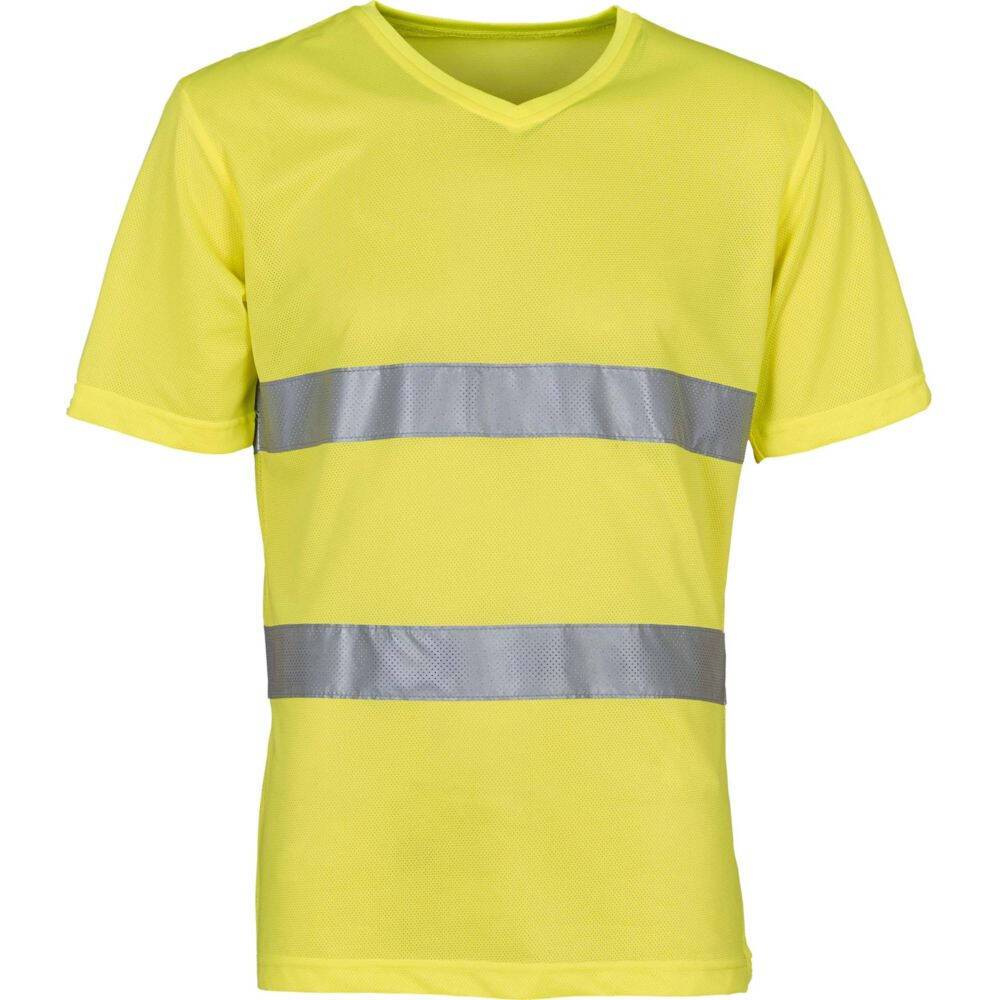 T-shirt haute visibilité Yoko TOP COOL Jaune XL-0