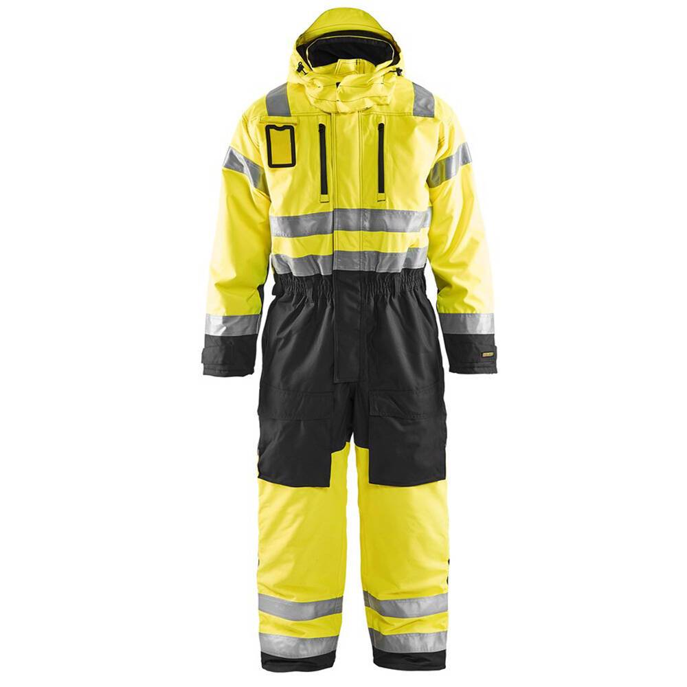 Combinaison haute visibilité imperméable Blaklader Matelassée Jaune / Noir 48-0