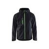 Veste softshell à capuche Blaklader Noir / Vert XS