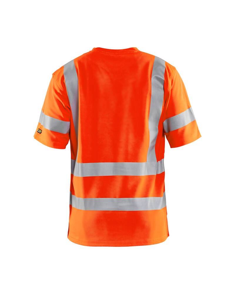 T-shirt haute visibilité anti-uv Blaklader classe 3 Orange S-1