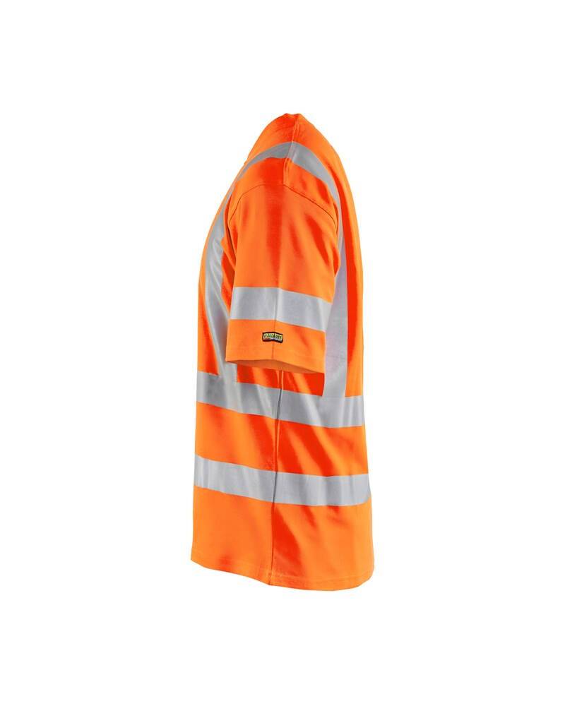 T-shirt haute visibilité anti-uv Blaklader classe 3 Orange S-3
