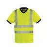 Tee Shirt Yard Col V Hivi Jaune Fluo Xxl 19876-ja-xxl