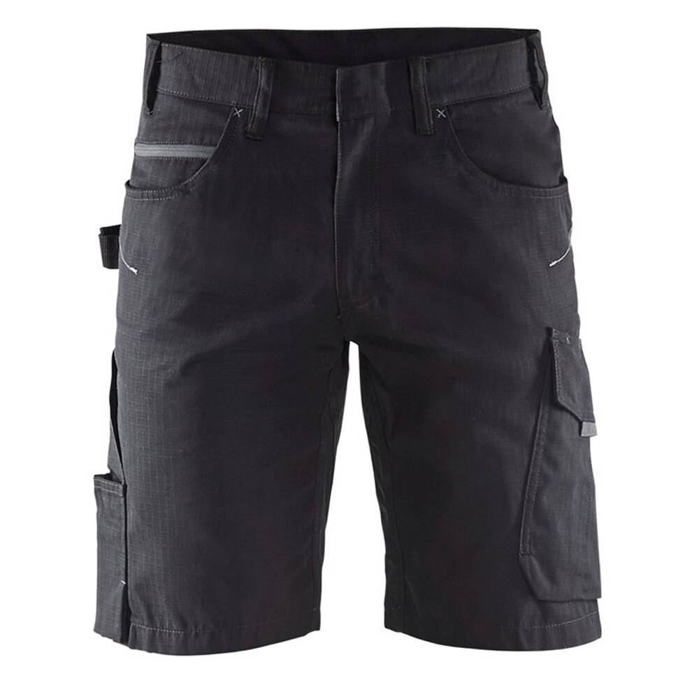 Short de travail Blaklader Ripstop Noir / Gris Foncé 50