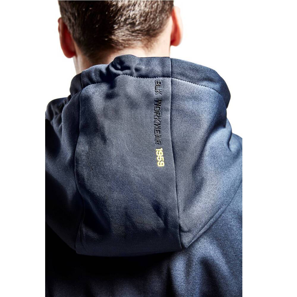 Sweat shirt à capuche Blaklader zippé contrast