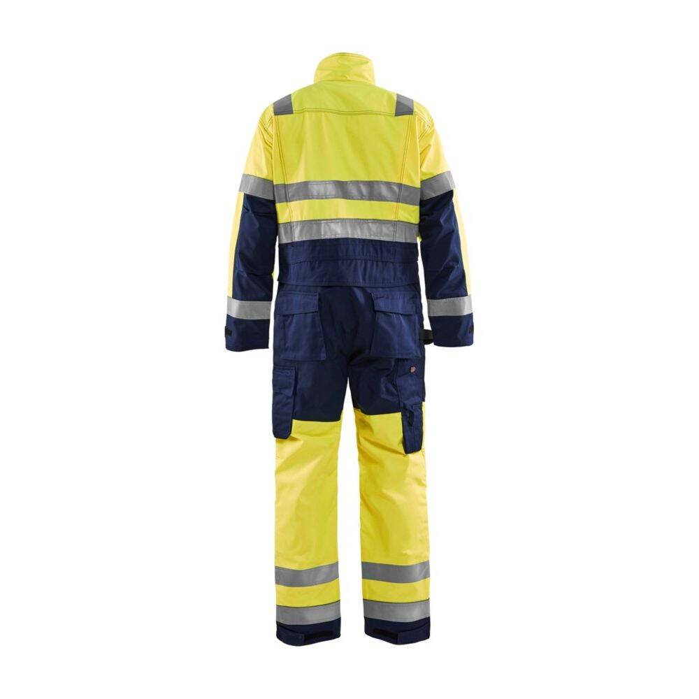 Combinaison haute visibilité Blaklader polycoton Jaune / Marine 46-1
