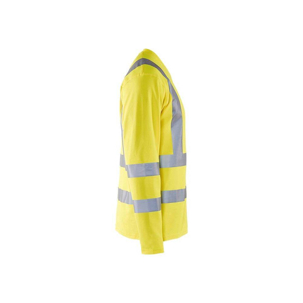 Tee shirt haute visibilité Blaklader manches longues Jaune 3XL-2