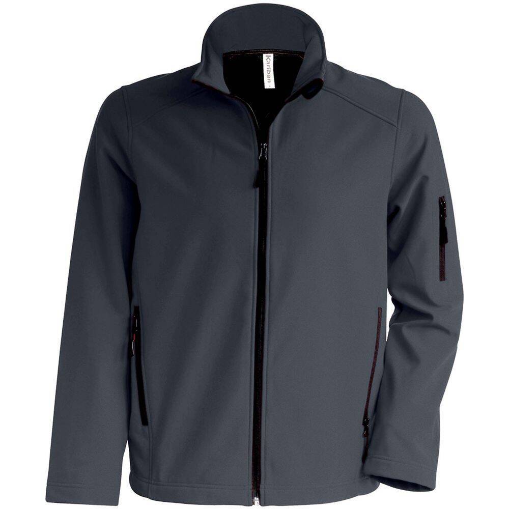 Veste de travail softshell Kariban Gris Foncé XL-0