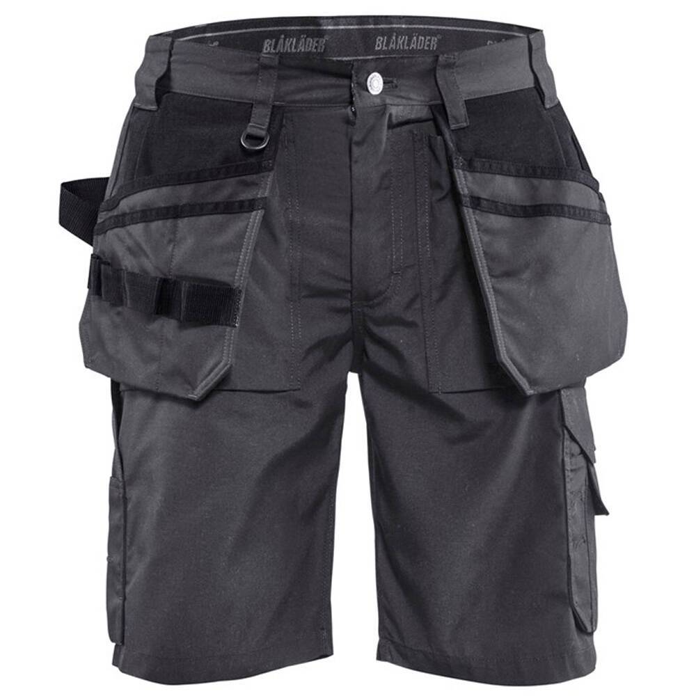 Short de travail Blaklader artisan été polycoton Gris Foncé / Noir 42
