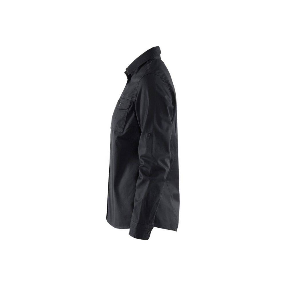Chemise femme Blaklader twill 100% coton Noir 3XL-3