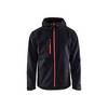 Veste softshell à capuche Blaklader Noir / Rouge 4XL