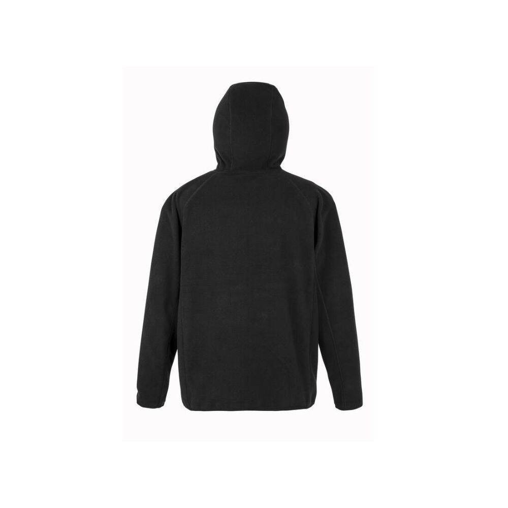 Veste polaire capuche en polyester recyclé RESULT Noir XS-1