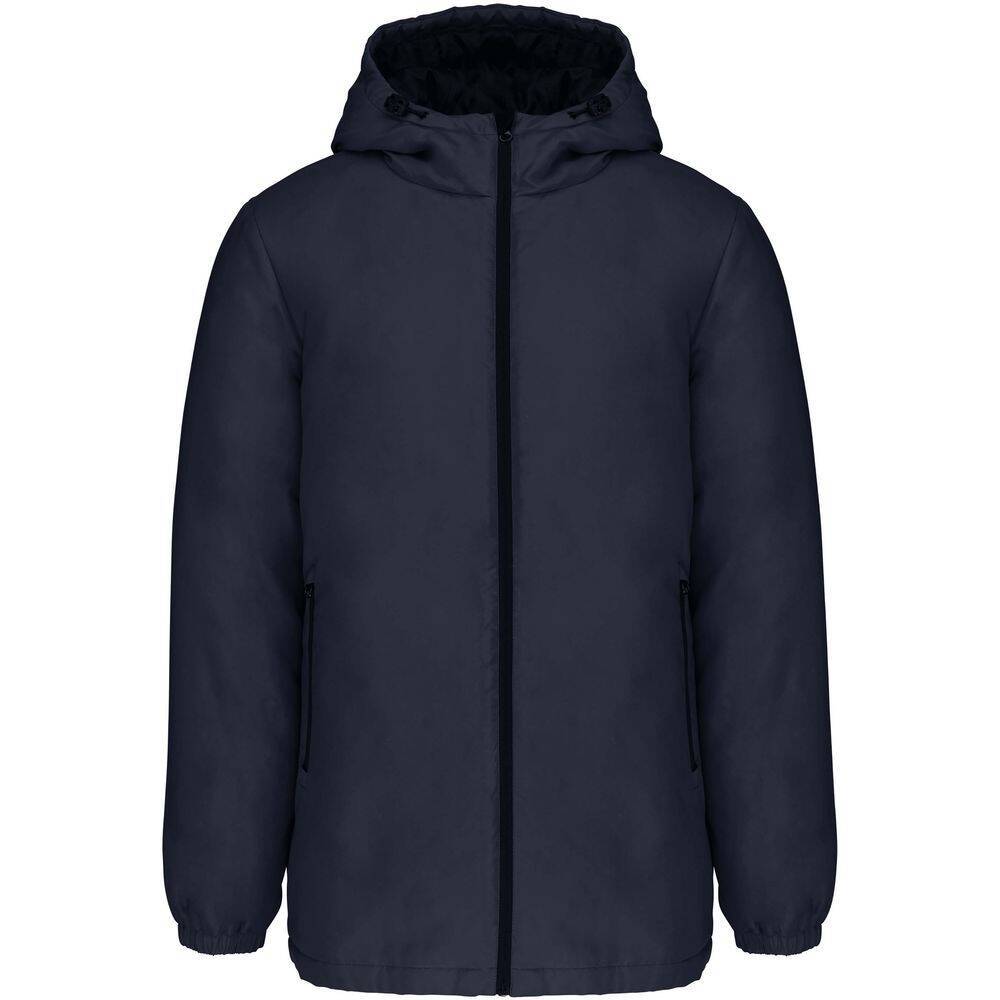 Parka a capuche recyclée imperméable Kariban Bleu Marine 4XL