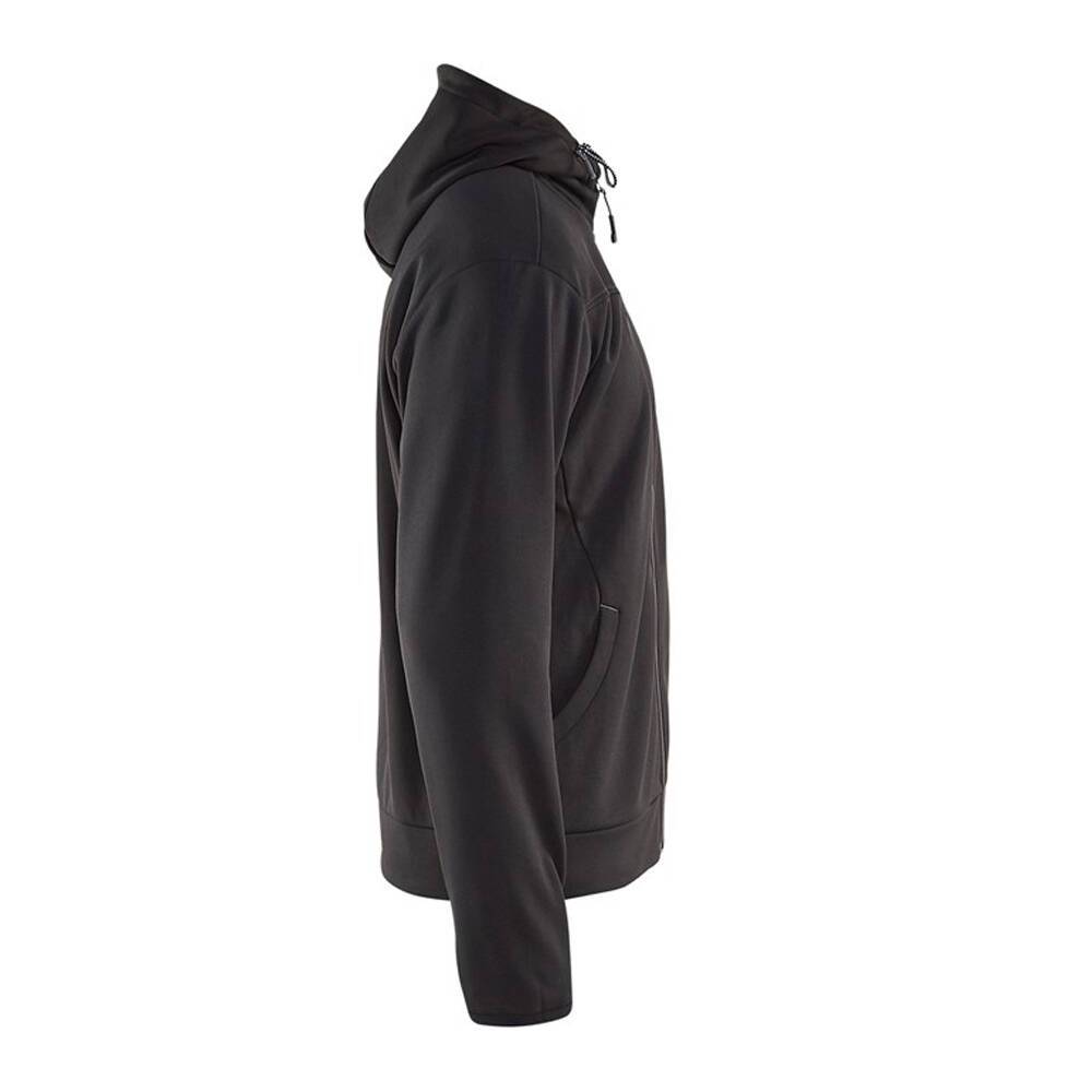 Sweat shirt à capuche Blaklader zippé contrast Noir / Gris XXL-1