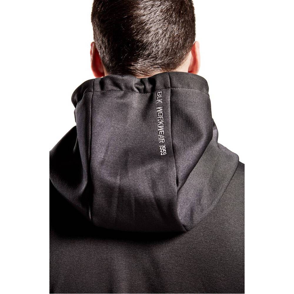 Sweat shirt à capuche Blaklader zippé contrast Noir / Gris XXL-3
