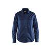 Chemise femme Blaklader twill 100% coton Marine M