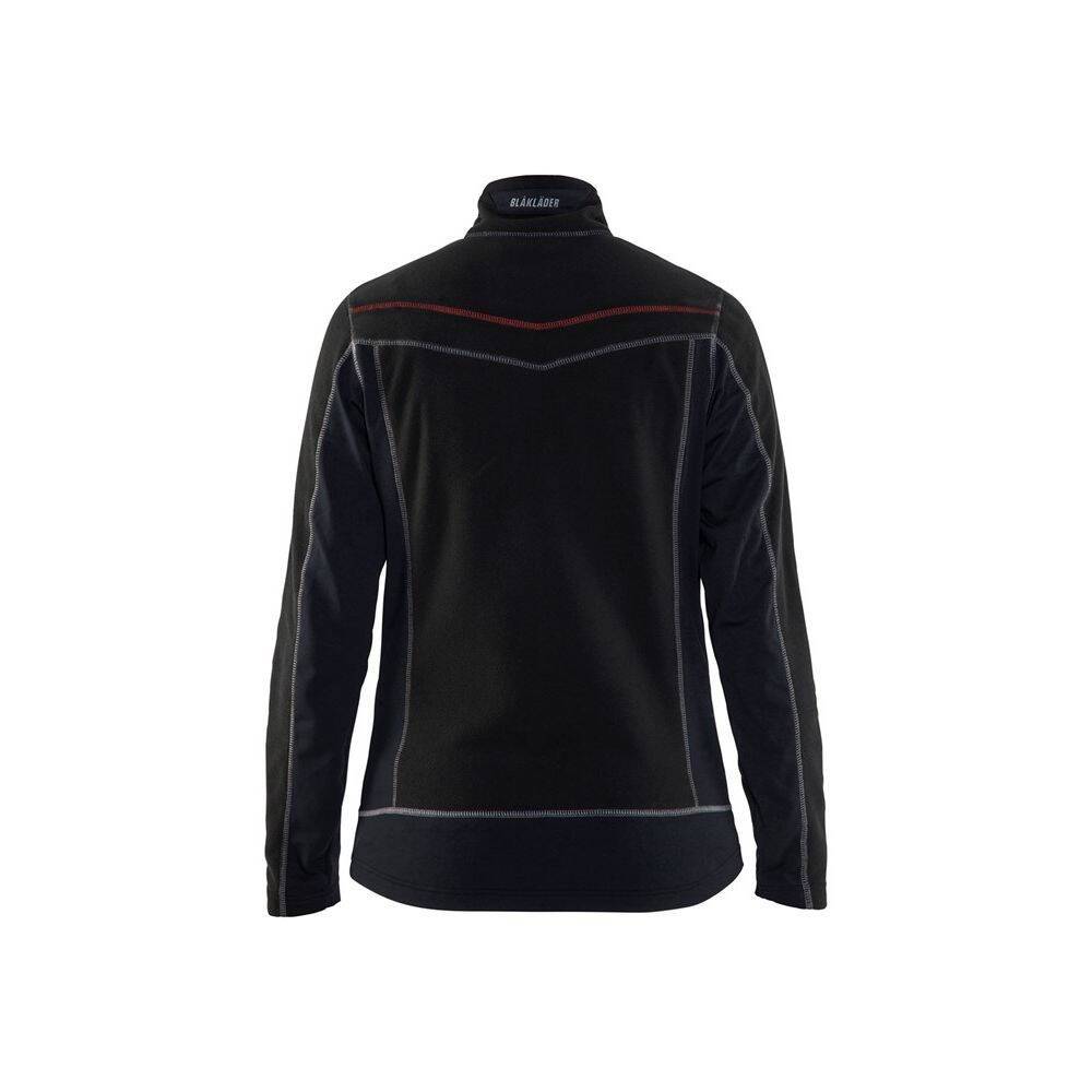 Veste micropolaire Femme Blaklader Noir / Rouge S-1