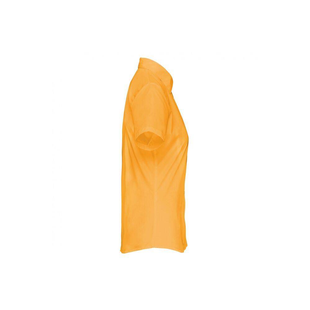 Chemise manches courtes femme Kariban Jaune XS-2
