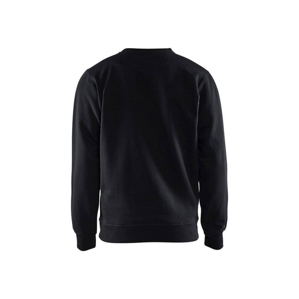 Sweat de travail Blaklader à col rond Noir XS-1