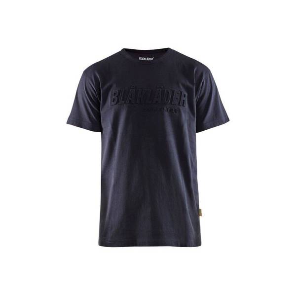 T-shirt imprimé 3D à manches courtes bleu marine TM - BLÅKLÄDER - 353110428600M