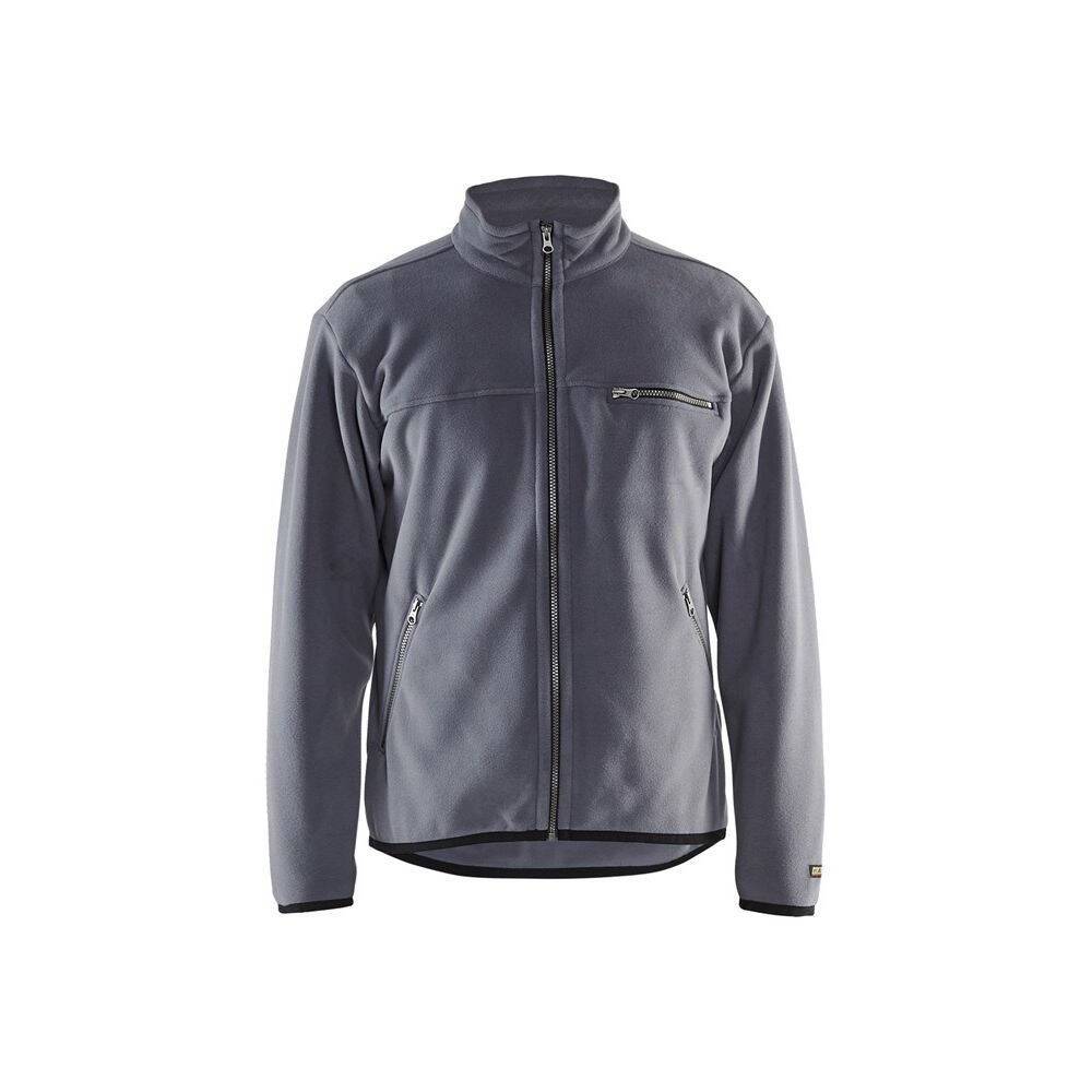 Veste micropolaire Blaklader col molletonné Gris S