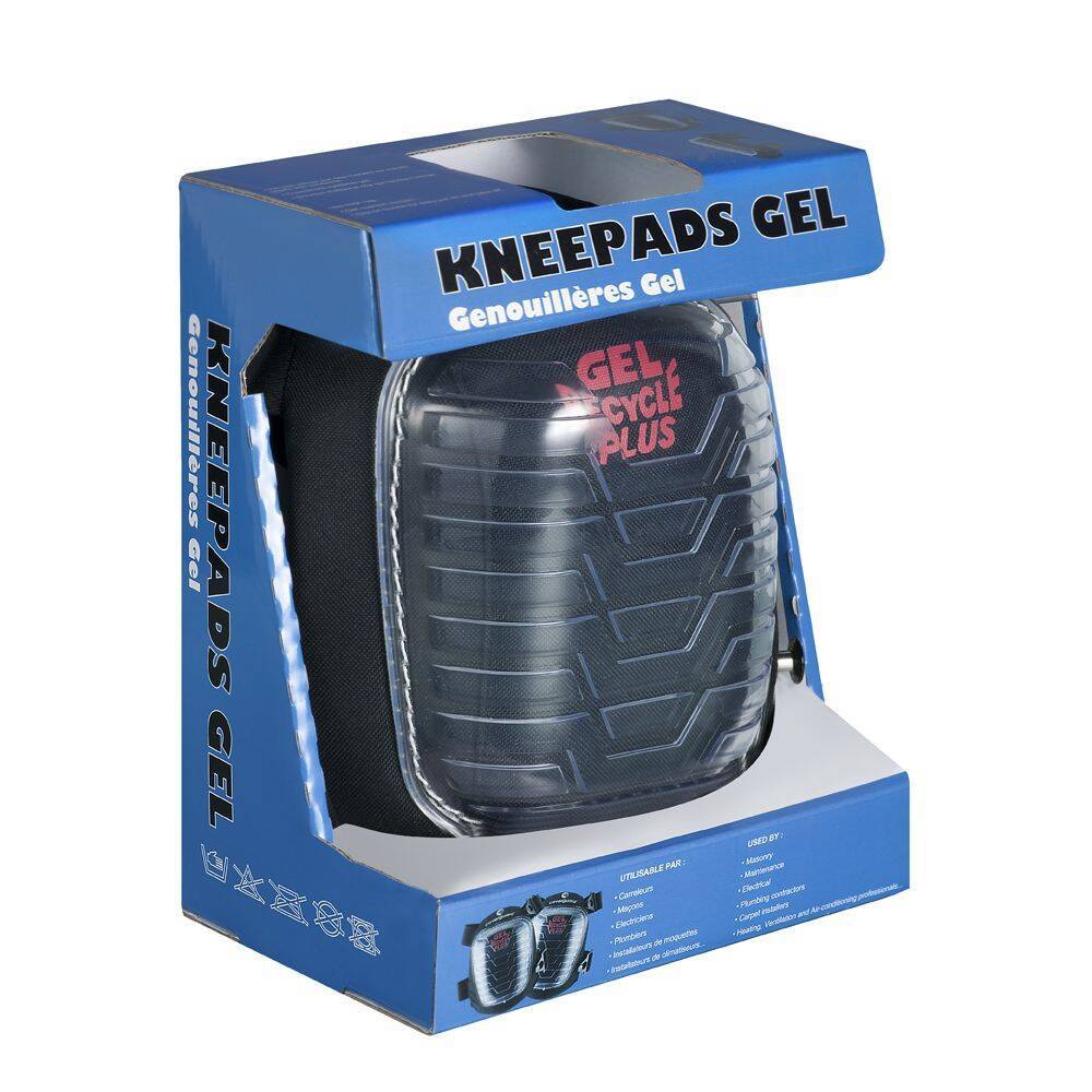 Genouillères Coverguard Knee Gel Noir Unique-2