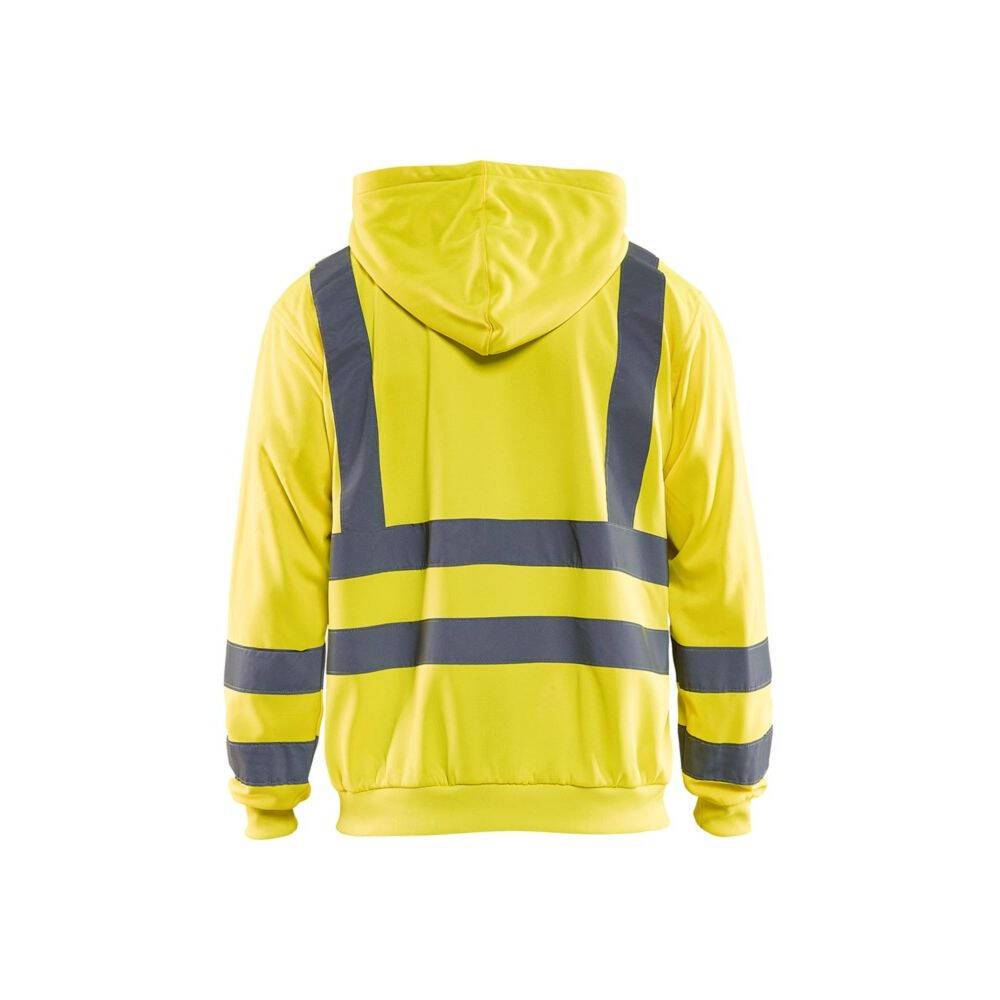 Sweat shirt à capuche haute visibilité Blaklader zippé 3346 Jaune XL-1