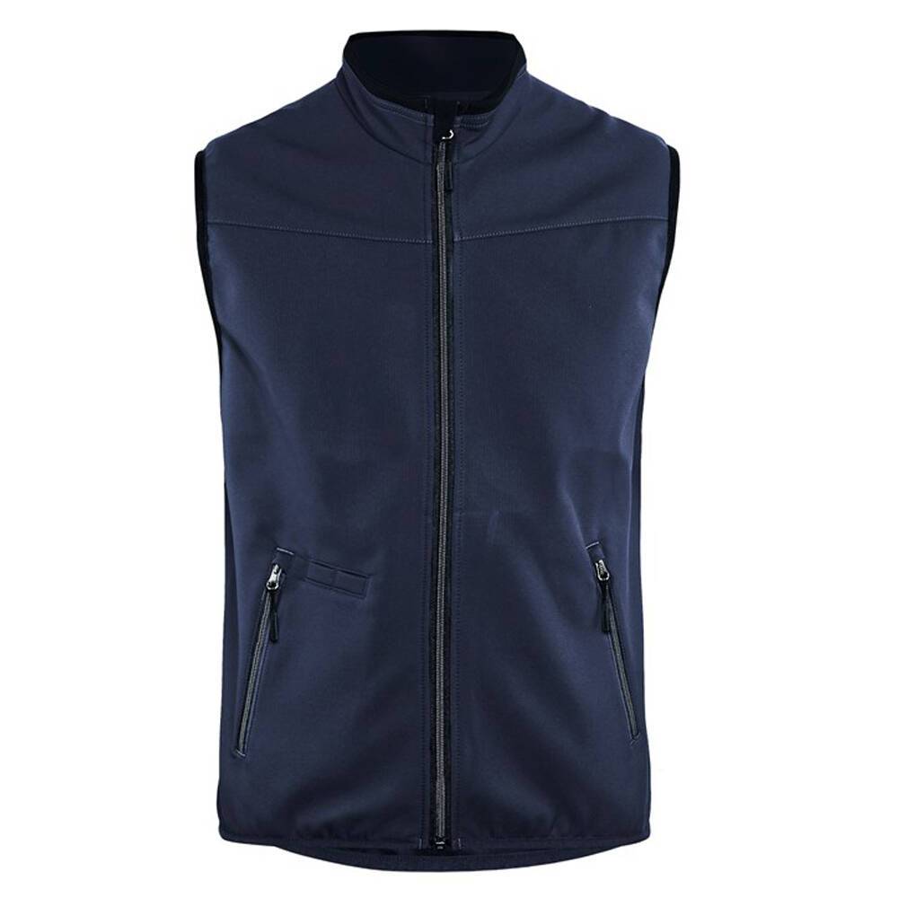 Gilet softshell Blaklader sans manches Marine Foncé / Noir M